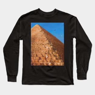 The great Pyramid of Giza Long Sleeve T-Shirt